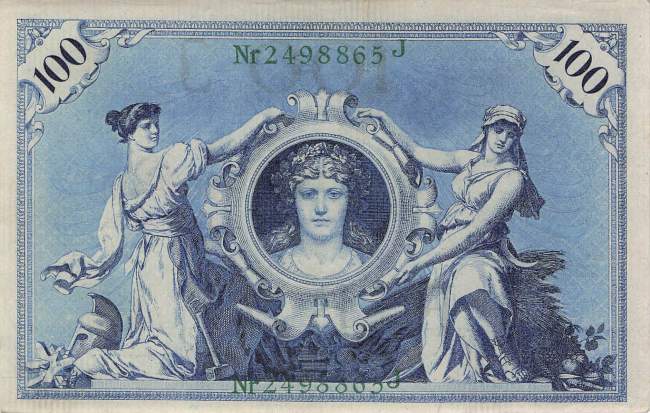 100 Mark 1908 ro.34 J/J